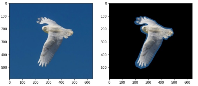 RLE masque binaire mask binary python 